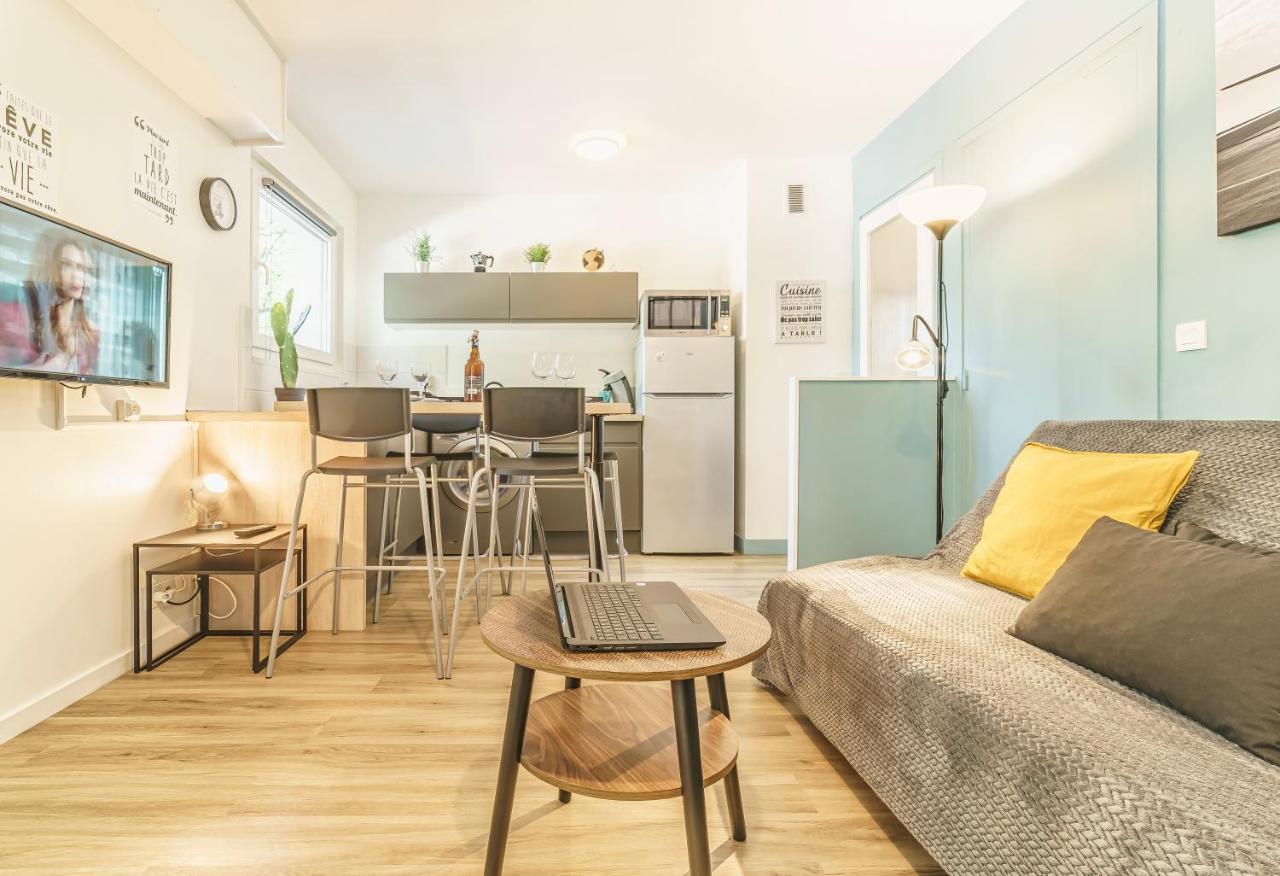 Cosy Studio 108 - Chambery Centre - Stationnement - Gare Exteriör bild